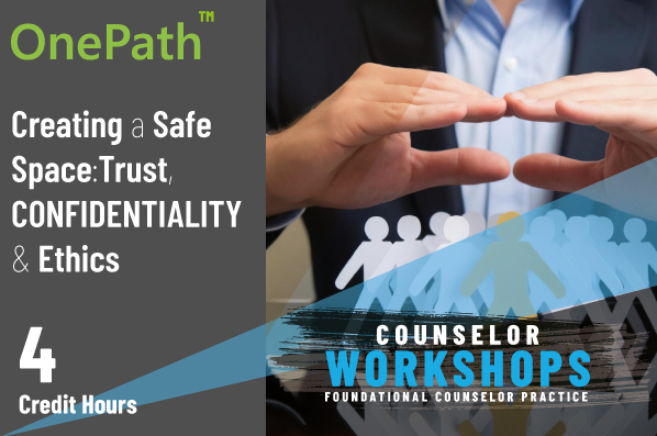 School counselor creating a safe and confidential space for ethical student counseling conversations