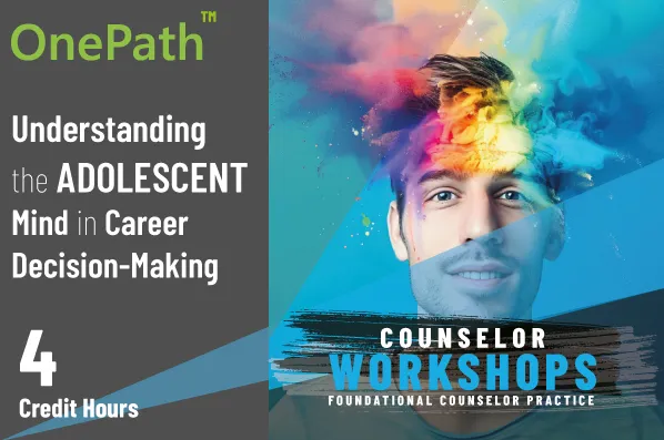 School counselor supporting teenagers with career decision-making and adolescent development guidance