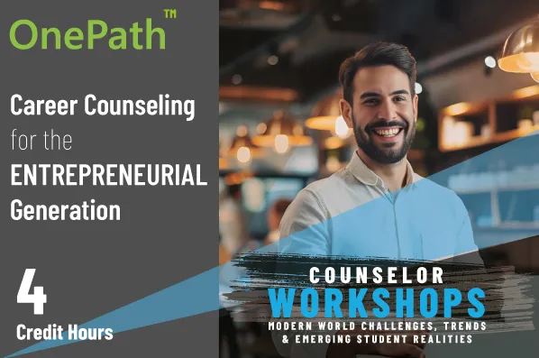 School counselor exploring professional growth certification pathways and continuous development opportunities