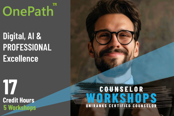 School counselors attending a OnePath™ and SchoolsMaster™ orientation workshop on student guidance and career support tools