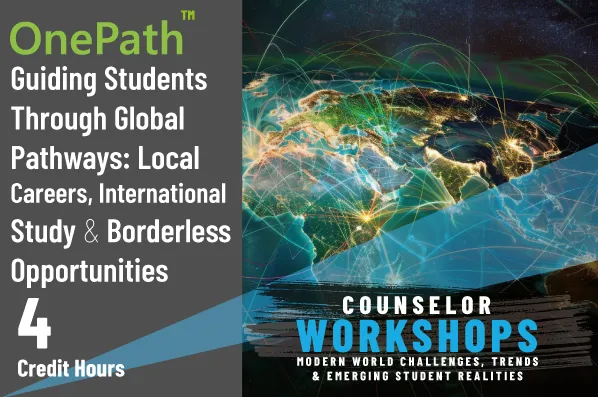 School counselor introducing students to sustainability green careers and climate-focused future opportunities