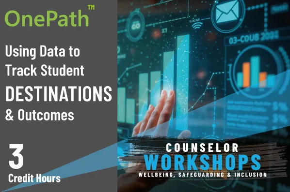 School counselor tracking student destinations outcomes and guidance impact using education data